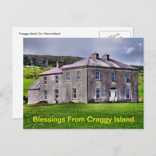 Het Briefkaart van Ted’s House (Voorkant / Achterkant)