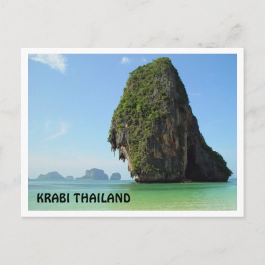 Het Briefkaart van Thailand van Krabi (Voorkant)