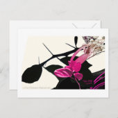 Het Briefkaart van Trichome (Voorkant / Achterkant)