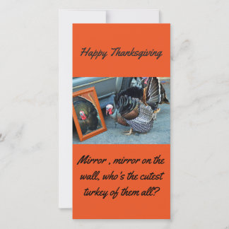 Het briefkaart van Turkije van de Thanksgiving