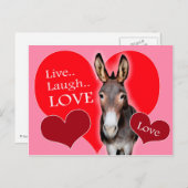 Het Briefkaart van Valentijn (Voorkant / Achterkant)