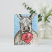 Het Briefkaart van Valentijn Burro (Staand voorkant)