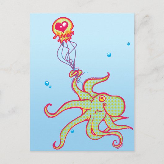 Het Briefkaart van Valentijn van de gelei (Voorkant)