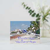 Het Briefkaart van Vallarta van Puerto (Staand voorkant)
