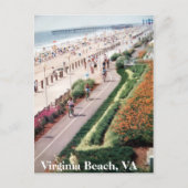 Het Briefkaart van Virginia Beach Virginia vanaf (Voorkant)