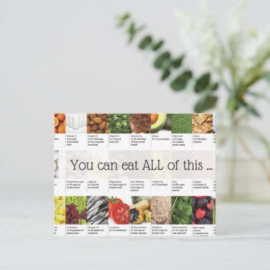 Het Briefkaart van Vitalizer (Staand voorkant)