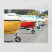 Het briefkaart van vliegtuigen (Voorkant)