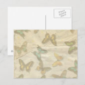 Het Briefkaart van vlinders (Voorkant / Achterkant)