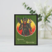 Het Briefkaart van Vom Krampus van Gruss (Staand voorkant)
