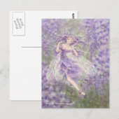 Het Briefkaart van Wisteria (Voorkant / Achterkant)