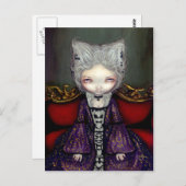 "Het Briefkaart Violet Duchess" (Voorkant / Achterkant)