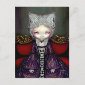 "Het Briefkaart Violet Duchess" (Voorkant)