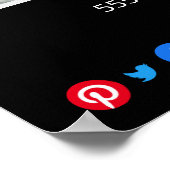 Het briefkaart voor de verkoop van onroerend goed  poster (Hoek)