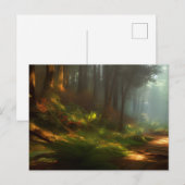 Het Briefkaart voor het verkennen van digitale kun (Voorkant / Achterkant)