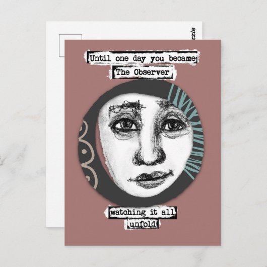 Het Briefkaart Waarnemer (Voorkant / Achterkant)