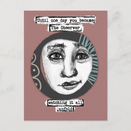 Het Briefkaart Waarnemer (Voorkant)