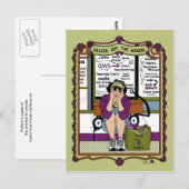 Het Briefkaart Wagon_A_ is afgebroken (Voorkant / Achterkant)