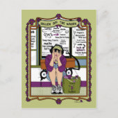 Het Briefkaart Wagon_A_ is afgebroken (Voorkant)