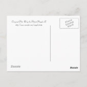 Het Briefkaart Wistful Owl, Notitiekaarten, Groet (Achterkant)