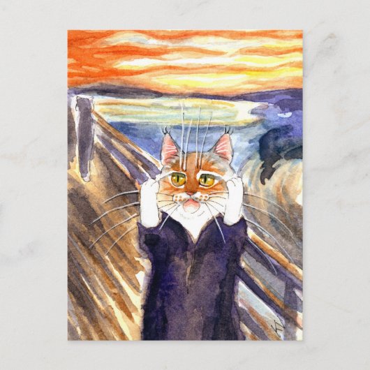 Het briefkaart Yowl (Voorkant)