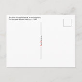 Het Briefkaart Zeven Archangels (M 034; Engraving) (Achterkant)