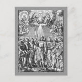 Het Briefkaart Zeven Archangels (M 034; Engraving) (Voorkant)