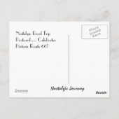 Het briefkaart ziet u op Route 66 - Retro PC van (Achterkant)