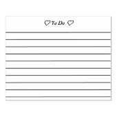 Het Briefpapier Planner Journal noteren Rubberstempel (Afrduk)