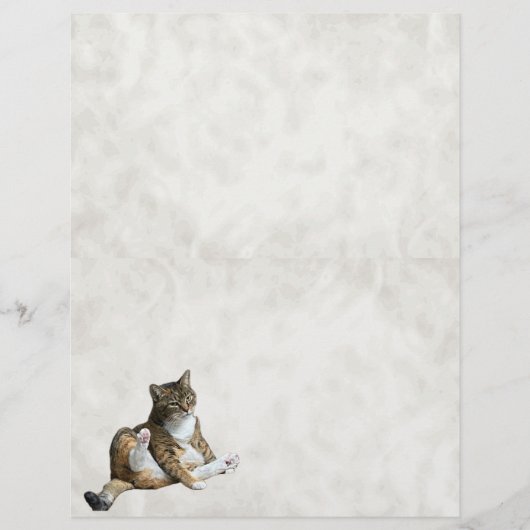 Het briefpapier van Annie The Cat (Voorkant)
