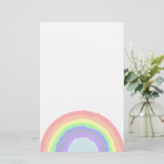 Het Briefpapier van de regenboog (Staand voorkant)