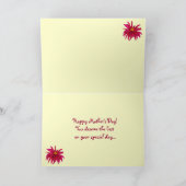 Het briljante Moederdag van Dahlia's Kaart (Binnen)