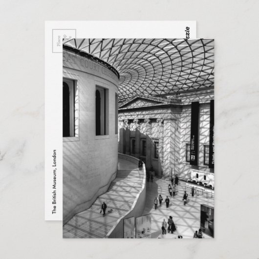Het British Museum, Londen Briefkaart (Voorkant / Achterkant)