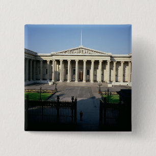 Het British Museum Vierkante Button 5,1 Cm