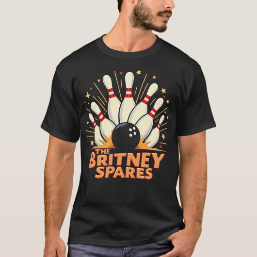 Het Britney Spares Bowling Team T-shirt (Voorkant)