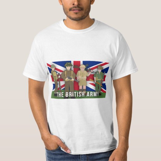 Het Britse Leger Faction World War I T-shirt (Voorkant)