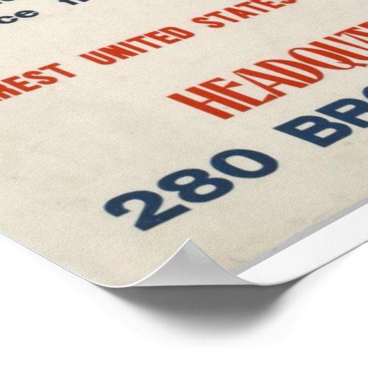 Het Britse of Canadese Poster Army_Propaganda (Hoek)