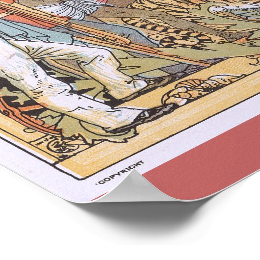 Het Britse Rijk in 1886 Poster (Hoek)