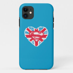 Het Britse s-Schild van het hart Case-Mate iPhone Case