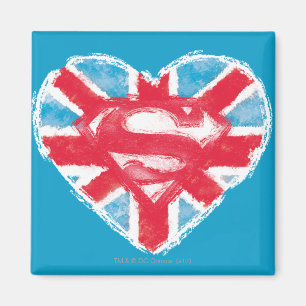 Het Britse s-Schild van het hart Magneet