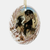 Het Brittany spaniel Ceramic Ornament (Rechts)