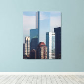 Het Broad Financial Centre Manhattan New York Canvas Afdruk (Insitu (Houten vloer))