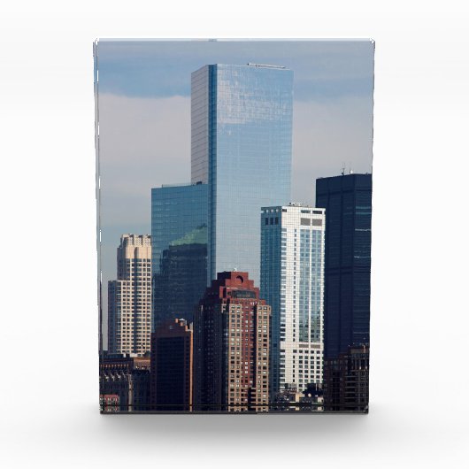 Het Broad Financial Centre Manhattan New York Fotoblokken (Voorkant)