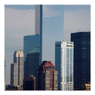 Het Broad Financial Centre Manhattan New York Perfect Poster