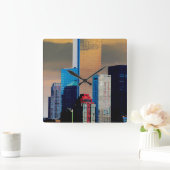 Het Broad Financial Centre Manhattan New York Post Vierkante Klok (Huis)