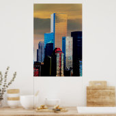Het Broad Financial Centre Manhattan New York Poster (Keuken)