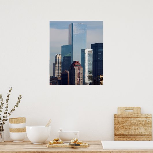 Het Broad Financial Centre Manhattan New York Poster (Keuken)