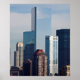 Het Broad Financial Centre Manhattan New York Poster