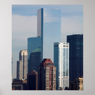 Het Broad Financial Centre Manhattan New York Poster