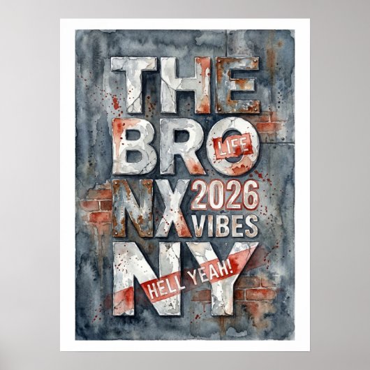 Het Bronx Leven Poster (Voorkant)