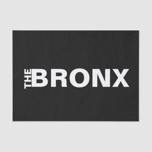 Het Bronx-weefselpapier Tissuepapier (Voorkant)